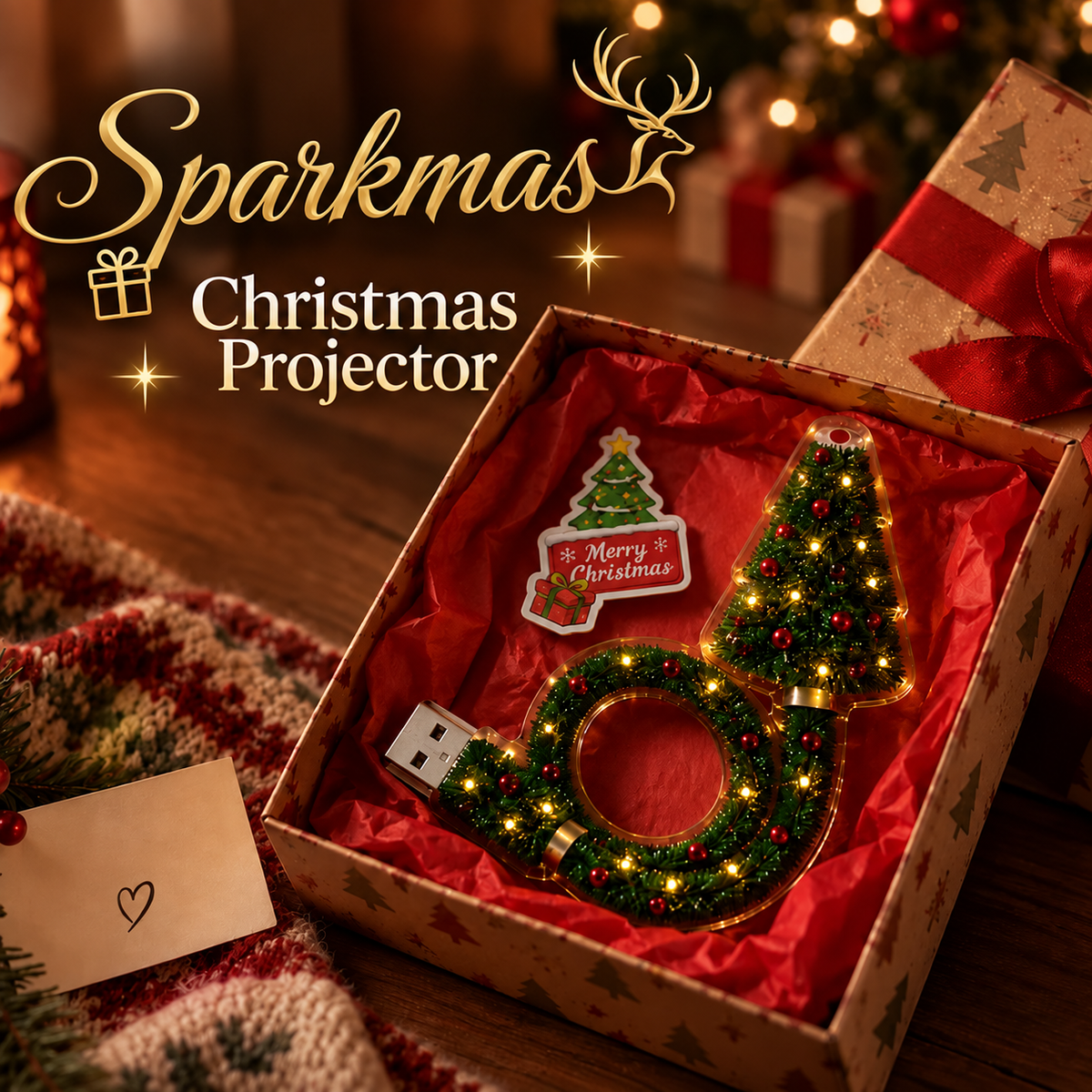 Sparkmas™ Christmas Projector